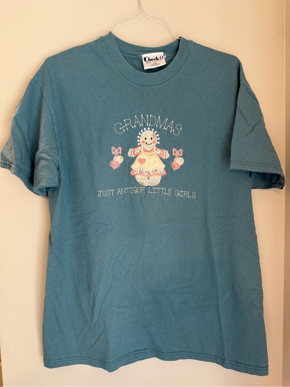 Vintage Embroidered Grandma T Shirt